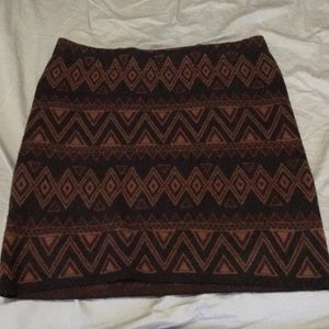 Winter Inspired Mini Skirt